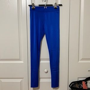 PINK Victoria's Secret Vibrant Blue Leggings